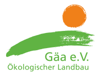 Logo G&auml;a e.V. - Vereinigung &ouml;kologischer Landbau