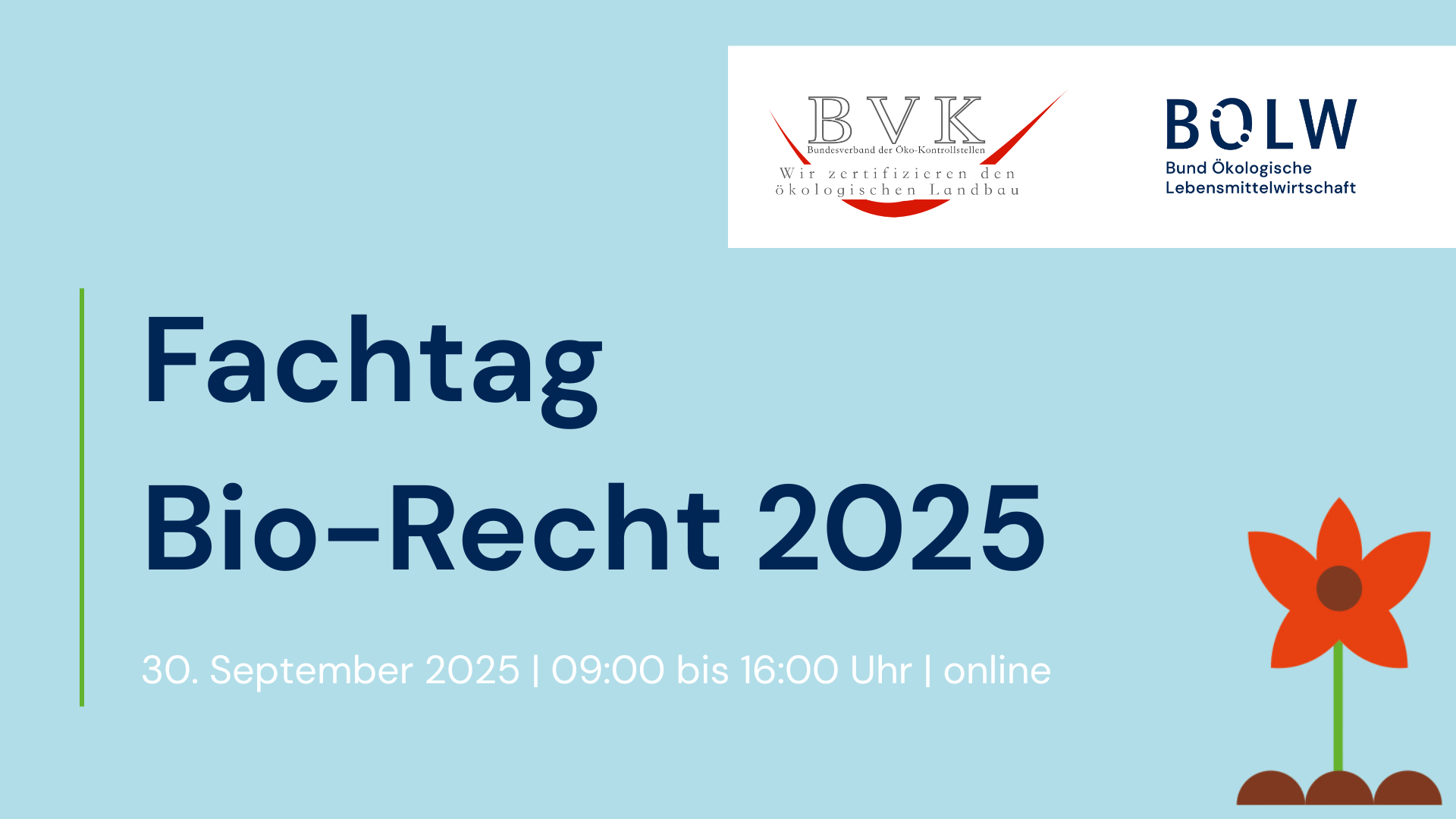 Fachtag Bio-Recht 30.09.2025 - Einladung